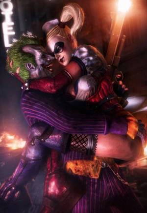 Joker Batman Arkham City Porn - The Joker and Harley Quinn in Batman: Arkham Asylum