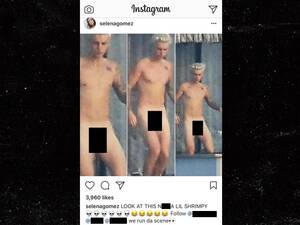 Justin Bieber And Selena Gomez Porn - Selena Gomez's Instagram Gets Hacked, Justin Bieber Nudes Posted
