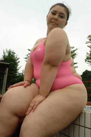 big fat russian girl - Soon to develop a painful sunburn.