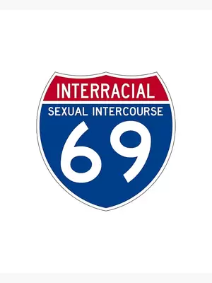 interracial sex poster - \