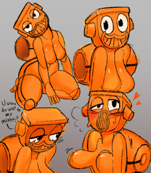 Bob The Builder Sex Porn - Rule 34 - 2020 anthro anthrofied blush bob the builder (series) bodily  fluids breasts cbeebies cement mixer dialogue dizzy (bob the builder)  english text female female penetrated grey background half-closed eyes heart