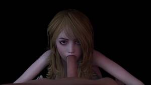 3d Porn Blowjob - Hot Girl Give you a Blowjob in the Dark POV | 3D Porn