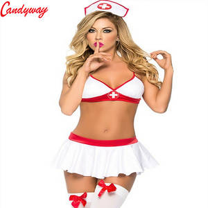 Adult Cosplay Sex - Hot Sexy Cosplay Miniskirt Lolita Nurse Set Outfit Lovely Lady Uniform  temptation costumes porn Adult Sex
