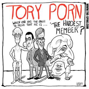 cartoon porn margaret - Cartoon: The Porn Tories