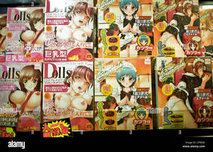 japan sex photography - Porn magazines in a japanese Sex Shop in Tokyo, Japan Stock Photo - Alamy