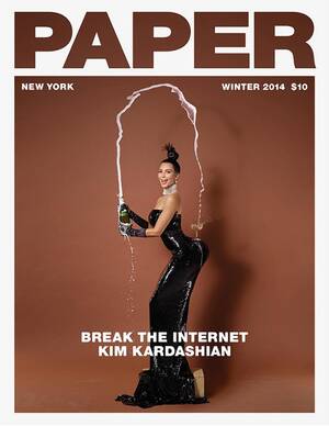 Kim Kardashian Ass Porn Captions - Kim Kardashian spread causes controversy â€“ The Torch