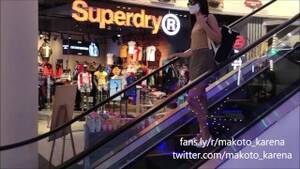 asian shopping nude - Asian Girl is Wearing a Sheer Mesh Top in a Shopping Mall - Pornhub.com