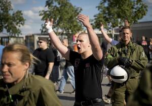 Nazi Porn German - German neo-Nazi party rocked by interracial porn and penis cake scandals.