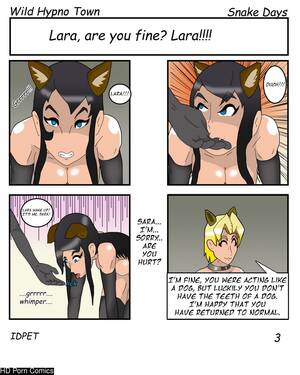 hipmitizing cartoon snake porn - Wild Hypno Town 3 - Snake Days comic porn | HD Porn Comics