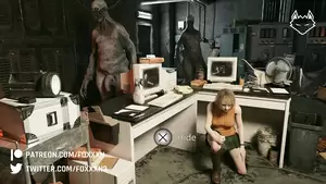 Ashley Graham Porn Games - Resident Evil 4 Ashley Graham Regenerator Pregnancy Game Over | xHamster