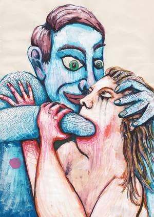 Deepthroat Porn Art - Great news some of our drawings published on AB.ABSURDO http://www. PornDrawing  ...