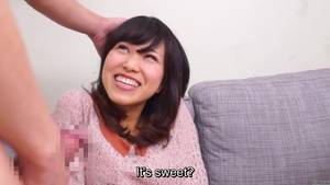 friend watches - Subtitled CFNM Japanese friend watches surprise blowjob