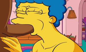 marge sucking cock in public - THE SIMPSONS| MARGE SUCKS CARL'S DICK watch online
