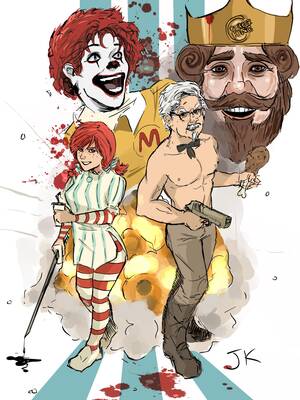 Burger King Ronald Mcdonald Porn - How's this for a movie poster? : r/teenagers