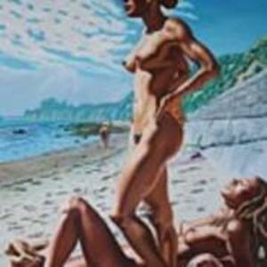 awesome beach tits - Carpenteria Nude Beach Framed Print by Allen Kerns - Fine Art America