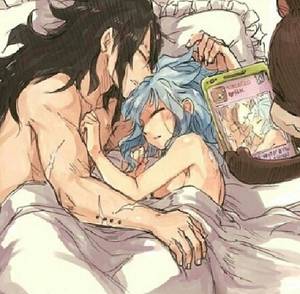 Fairy Tail Kyoko Porn - Fairy Tail - Gajeel, Levy and Lily panther - Good morning Pantherlily  you're such a troll