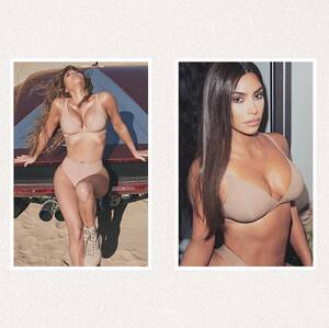 Kim Naked Porn - Kim Kardashian's Best Nudes - All of Kim K's Best Boob Instagram Pics