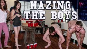 College Hazing Porn - GAYWIRE - College Hazing Ritual Caught On Cam (Chase Austin, Logan Vaughn,  Theo Devair And More!) - RedTube