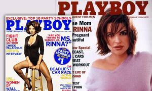 lisa rinna pregnant nude - Lisa Rinna shares her two Playboy covers in reaction to Denise Richards |  Daily Mail Online