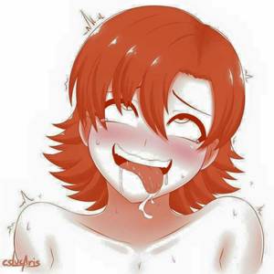 Anime Facial Porn - rwby nora valkyrie cslucaris aspect ratio ahegao blush drooling eyes rolled  back naughty face nude sexually suggestive sweat tongue tongue out