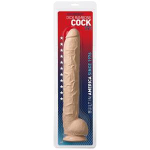 17 Inch Cock Porn - Amazon.com: Doc Johnson Classic - Dick Rambone - 17 Inch Dildo with Suction  Cup - 7.38 in. Girth and 13.4 in. Insertable Length - O-Ring Harness  Compatible ...