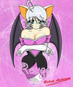 Amy Rose Rule 34 Porn - Rouge the Bat Rule 34 | Rouge in Human Form,Coloured 2 by Robie-