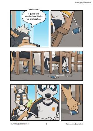 Furry School Porn - Page 3 | Canyne-Khai/Happening-At-School-2 | Gayfus - Gay Sex and Porn  Comics
