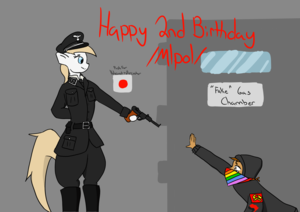 Mlp Sexy Nazi Porn - So this is what passes for Nazi furry art : r/justneckbeardthings