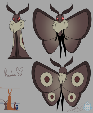 lady lepidoptera - HK Oc; Rosalie [Final design] : r/HollowKnight