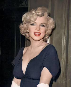 Marilyn Monroe Shemale Porn - Marilyn Monroe at the press conference announcing the star of production of  ''Some Like it Hot'', in 1958. [1264x1558] : r/HistoryPorn