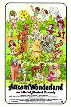 Alice In Wonderland Porn Movie - Alice In Wonderland Classic Adult Porn Film Movie Poster 24x36