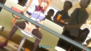 cute anime masturbating - Pigtailed School Girl Masturbating In Window