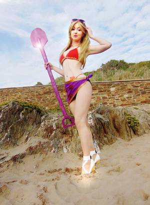 Beach Babe Amaterasu Smite Porn - Beach Babe Aphrodite Cosplay by Saxapeach | #SmiteCosplay