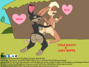 Lola Bunny Lesbian Sex Porn - Lola Bunny x Judy Hopps having breeding sex by ChristopherBland on  Newgrounds