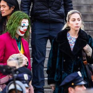 lady gaga tits videos - Lady Gaga's 'Joker 2' Filming Scene Was Full of Fans