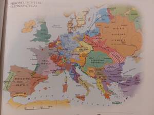 Albanian Porn Columbus - Map of Europe at the end of Middle Ages from my Polish history book :  r/MapPorn