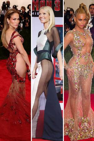 Beyonce Celebrity Porn - Strange Economy of Showing Too Much Red Carpet Skin â€“ The Hollywood Reporter