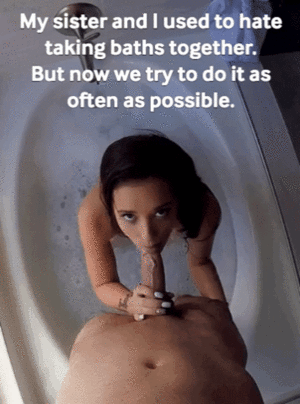Bathtub Porn Captions - Bathtub Caption GIFs - Porn With Text