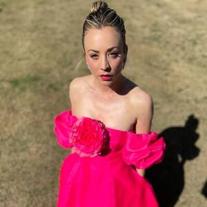 Kaley Cuoco Fucking Party - Kaley Cuoco's Back Sparks Debate In New Instagram Video