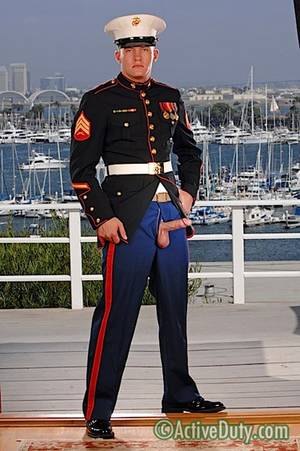 Marine In Uniform Gay Porn - ... Sexy Marine Dj from Active Duty ...