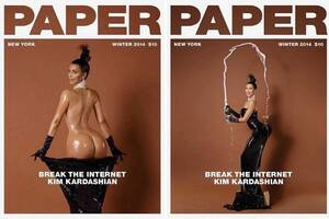 Celebrity Porn Kim Kardashian - Kim Kardashian â€œBreaks the Internetâ€ with Nude Magazine Cover | Vanity Fair
