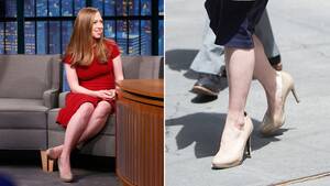 chelsea clinton upskirt - Do You See The Problem With This Critique Of Chelsea Clinton's Shoes? |  Glamour