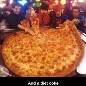 Food Porn Funny Memes - Yeah the diet coke definitely makes this healthier. and is that JC from.  Find this Pin and more on Food Porn ...
