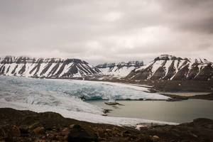 Anita Axe Cop Porn - The NordenskiÅ¡ld Glacier sweeps up from Billefjorden in the southwest of  Svalbard. Photo: Jill