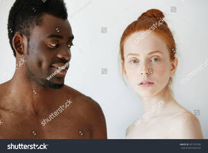 interracial wife redhead lover pictures - Portrait Happy Loving Interracial Couple Shirtless Stock Photo 431767330 |  Shutterstock
