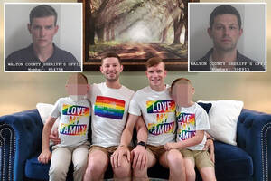 Husband And Two Gays - Couple pimped their adopted sons out to pedophile ring: report
