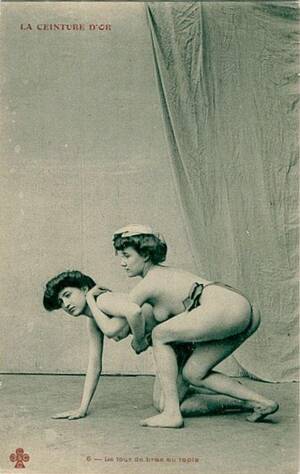 1920s Wrestling Porn - Vintage Nude Wrestling Women - ErosBlog: The Sex Blog
