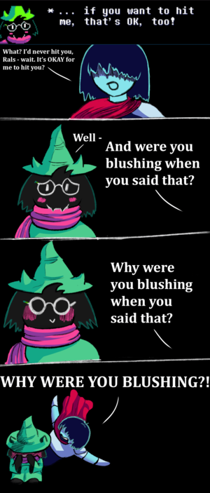 Britney Spears Bdsm Comic Porn - No wonder he got lewded so quickly : r/Deltarune