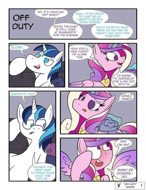 Mlp Cadence Porn Comic - Off duty (My little pony) porn comic