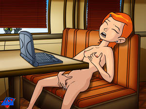 Ben 10 Porn Fingering - being_watched ben_10 ben_tennyson breast_grab breasts erect_nipples female  female_only fingering grey_matter gwen_tennyson hairless_pussy human  masturbation ...